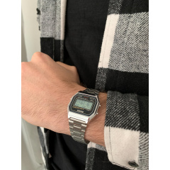 Наручний годинник чоловічий Skmei Popular Silver 1123S Сріблястий (1550) Кривой Рог