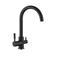 Змішувач для кухні Mixxus Premium MAFIN 021 Black (417212) Гайсин