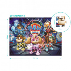 Дитячий пазл "Paw Patrol. Операція: вибух метеориту" DoDo Toys 200532 60 елементів Київ