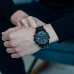 Наручний годинник чоловічий Cheetah Mars Black Чорний (2409) Бучач