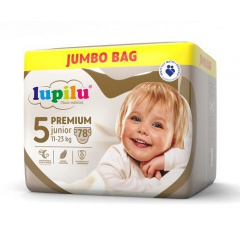 Підгузники Lupilu Premium JUMBO BAG Junior 5 11-23 кг 78 шт Сарни