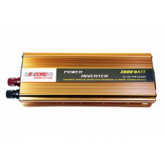 Перетворювач напруги інвертор 5 Core 2000W DC/AC 12V-220V Gold (3_02492) Київ