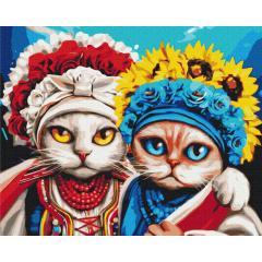 Картина за номерами BrushMe Преміум серії Патріот "Лапка підтримки ©marysha_art" 40х50см PBS53224 Акимовка