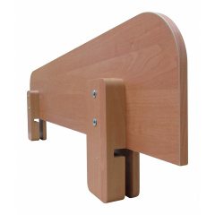 Бортик захисний №4 для ліжка (під царгу товщ.16-18 мм з Г-подібною шириною 43 мм) МАКСІ МЕБЛІ Горіх лісовий Киев