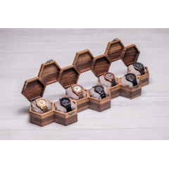 Бокс для зберігання годинників ecoWalnut 7.3х59.7х14.1 см Київ