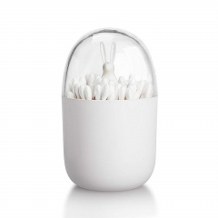 Контейнер для ватних паличок Cotton Buds Кролик Білий (surh124003) Дніпро