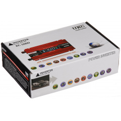 Перетворювач напруги інвертор UKC KC-500D 500W з LCD дисплеєм Red (3sm_386264640) Орехов