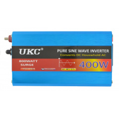 Перетворювач напруги інвертор Powerone Plus 400W з чистою синусоїдою AC/DC 12V Blue (3sm_520833051) Бучач