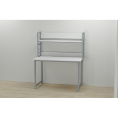 Надбудова для столу Ferrum-decor Лінкольн 60x100x28 Сірий ДСП Біле (LIN0015) Київ
