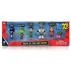 Міні-фігурки Neca Teen Titans Go Deluxe юні титани набір 6 шт. 5 см ПВХ Чернигов