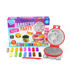 Набір для креативної творчості з тістом "Barbecue Party" TM Lovin 41194 15 кольорів Краматорск