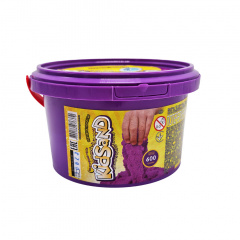 Креативна творчість "Кінетичний пісок "KidSand" Danko Toys KS-01-05 600 гр Фіолетовий Королево