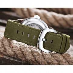 Водостійкий механічний годинник Ochstin Military silver Київ