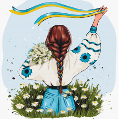 Картина за номерами BrushMe "День перемоги © Alla Berezovska" 50х50см BS53130M Дніпро