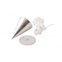 Виска будівельна металева конусна 100 г MASTERTOOL GM (30-0601) Пологи