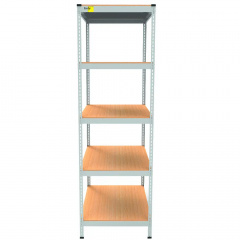 Металевий стелаж Emby Light Series 2400х600x600 мм 5 полиць ДСП до 100 кг Киев