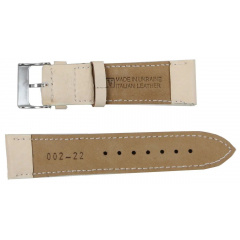 Ремінець для годинника Mykhail Ikhtyar 22 мм Бежевий (S002-022s beige) Полтава