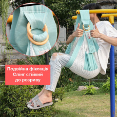 Cлінг для новонароджених Sears Roebuck 160x54 Зелений (v-12652) Киев