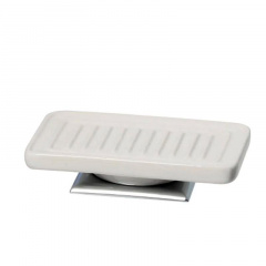 Мильниця квадратна, керам+метал Aquavita Epic KL-93608A Королево