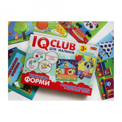 Навчальні пазли Вивчаємо форми.IQ-club для малюків Ранок 13203007 6 карт у наборі Луцьк