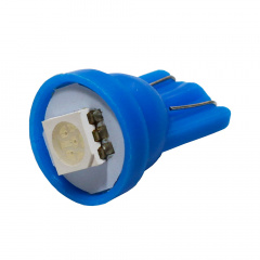 Комплект світлодіодних ламп Napo LED T10-5050-1smd T10 W5W 10 шт Синій (2458871661) Київ