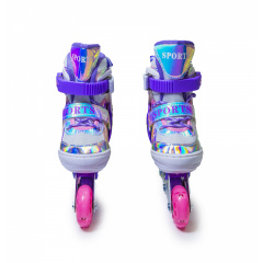 Розсувні ролики Scale Sports 34-37 Violet Rainbow (703664920) Южноукраинск