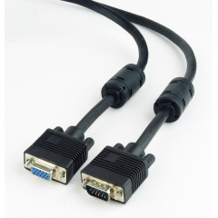 Кабель подовжувач VGA Cablexpert HD15M/HD15F CC-PPVGAX-6B чорний 1,8 м Чернівці