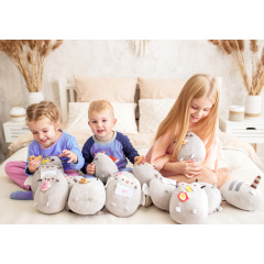 Набір м'яких іграшок S&T Pusheen cat з кексом 23х25 см та 12х15 см (vol-9989) Бровары