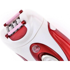 Жіночий епілятор-електробритва Haohan 202-3W 2в1 Червоний CPK 3829 Вараш