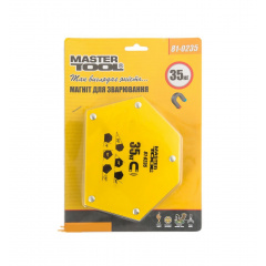 Магніт для зварювання MASTERTOOL GM 35 кг 30/45/60/75/90/135° 145х110 мм (81-0235) Березнеговатое