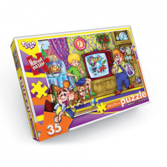 М'які пазли "Карлсон" Danko Toys S35-10-02 35 елементів Володарськ-Волинський