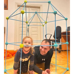 3D-конструктор No Brand Халабуда Game Forts 85 деталей (2051113255) Гуляйполе
