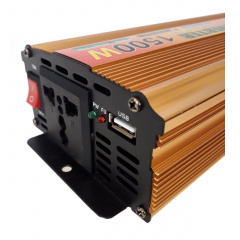 Перетворювач автомобільної напруги інвертор UKC AC/DC SSK 1500W 12V (1756374644) Городок
