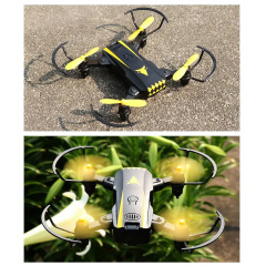 Міні-дрон OPT-TOP God of war G48 на Р/У дрон Drone CD1804 з пультом Д/У з камерою WIFI Чорно-жовтий (1756375699) Ясногородка