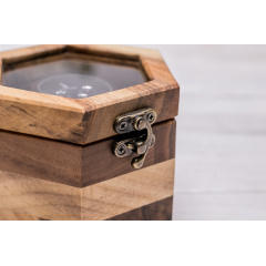 Коробочка для зберігання наручних годинників ecoWalnut 7.8х10.9х9.4 см Полтава