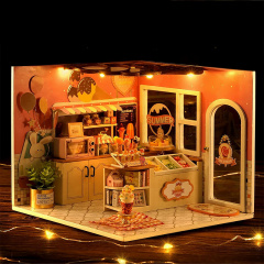 Ляльковий будинок конструктор DIY Cute Room H-023 Магазин морозива Щастя Румбокс Красноград