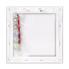 Картина за номерами Santi Капібара з пташкою 25х25 см Різнокольоровий (955479) Охтирка