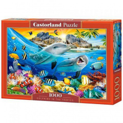 Пазли Castorland "Дельфіни" 1000 елементів 68 х 47 см C-104611 Бердичев