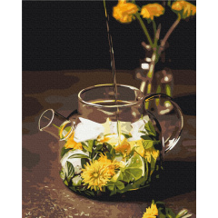 Картина за номерами BrushMe "Для чашки спокою ©Halyna Vitiuk" 40х50см BS53495 Киев