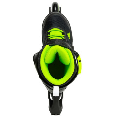 Ролики Rollerblade Microblade 2023 28-32 Black/Green (1012-07221900-T83-28-32) Чорноморськ