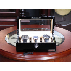 Шкатулка для зберігання годинників Salvadore WB/3085/3.BC Чорний Нова Прага