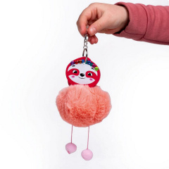 Набір для творчості "Sewing art. Sloth" Vladi Toys VT4205-07 прикраса своїми руками Ворожба