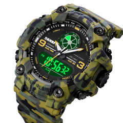 Годинник наручний чоловічий Skmei 1818 Зелений 1818CMGN (12271-hbr) Чернівці