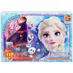Пазли дитячі "Frouzen" Крижане Серце G-Toys FR049 117 елементів Володарськ-Волинський