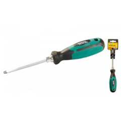 Викрутка плоска SL5* 75 посилена MASTERTOOL GM (45-8575) Николаев