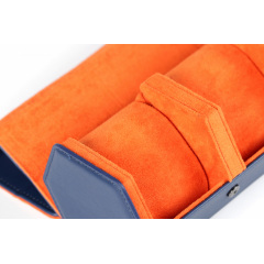 Кейс для годинників Salvadore PB/3176/3.BLU-OR 230х100х85 мм Синьо-помаранчевий Косов