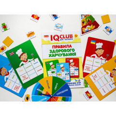 Навчальні пазли Ranok Creative Розвага з навчанням Здорове харчування IQ-club для малюків У 13203002 Якимівка