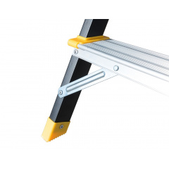 Драбина MASTERTOOL GM сталь+алюміній 6 ступенів h=1282 мм max 150 кг (79-1206) Київ