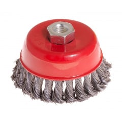 Щітка торцева із плетеного дроту D100 М14 MASTERTOOL GM (19-7010) Павлоград