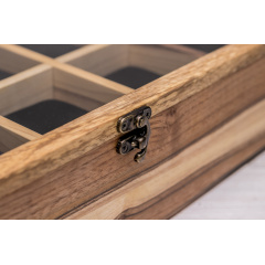 Скринька для зберігання наручних годинників ecoWalnut 8.2х34.2х18 см Київ